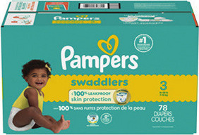 Pampers Swaddlers Super