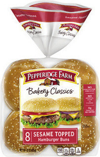 Pepperidge Farm Buns 14-15 oz. or Eternal Water