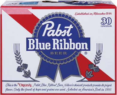 Pabst Blue Ribbon or Old Style