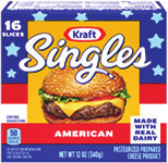 Kraft American Cheese Singles