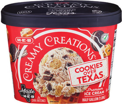 H-E-B Creamy Creations® Ice Cream or Sherbet