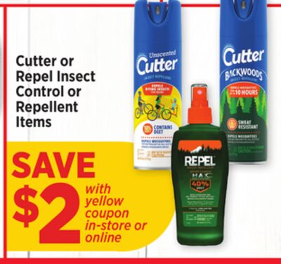 Cutter or Repel Insect Control or Repellent Items