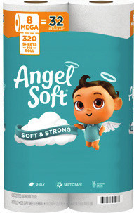 Angel Soft Bath Tissue