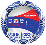 Dixie Paper Plates 44-90 ct. or Paper Bowls 20 oz., 56 ct.