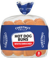 Chestnut Hill Hot Dog or Hamburger Buns
