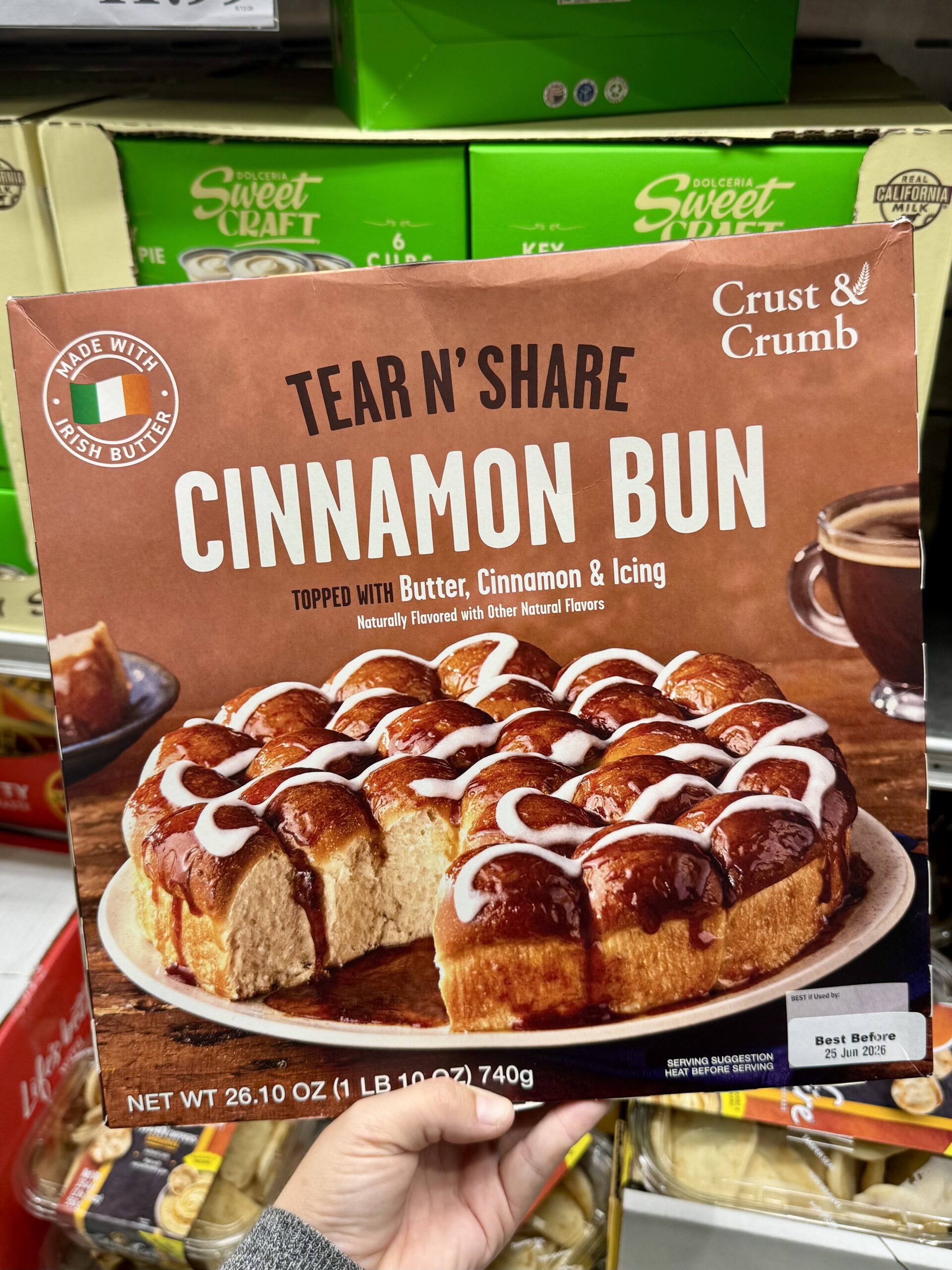 Crust & Crumb Tear N' Share Cinnamon Bun