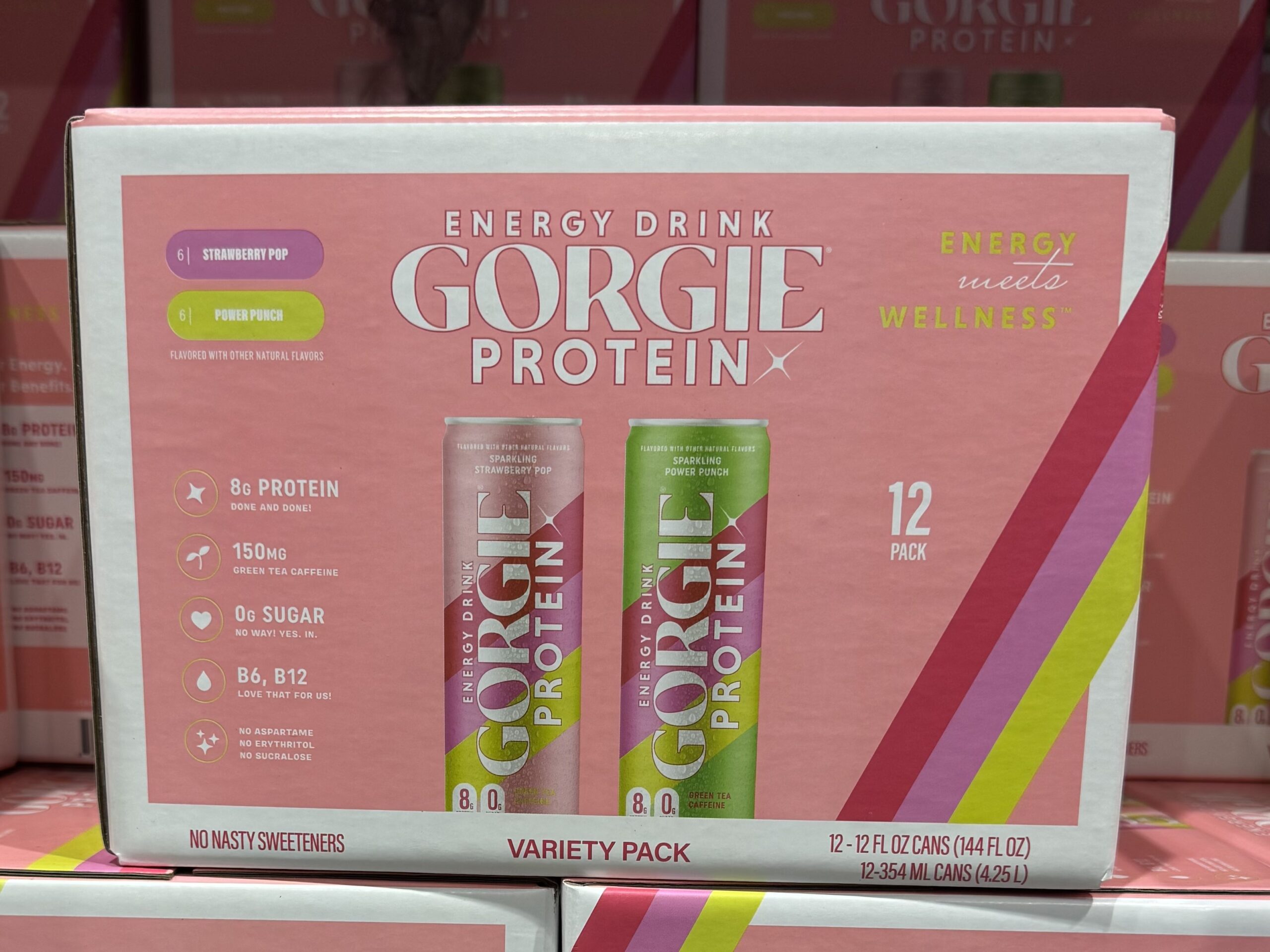 Gorgie Protein Energy Drink Variety