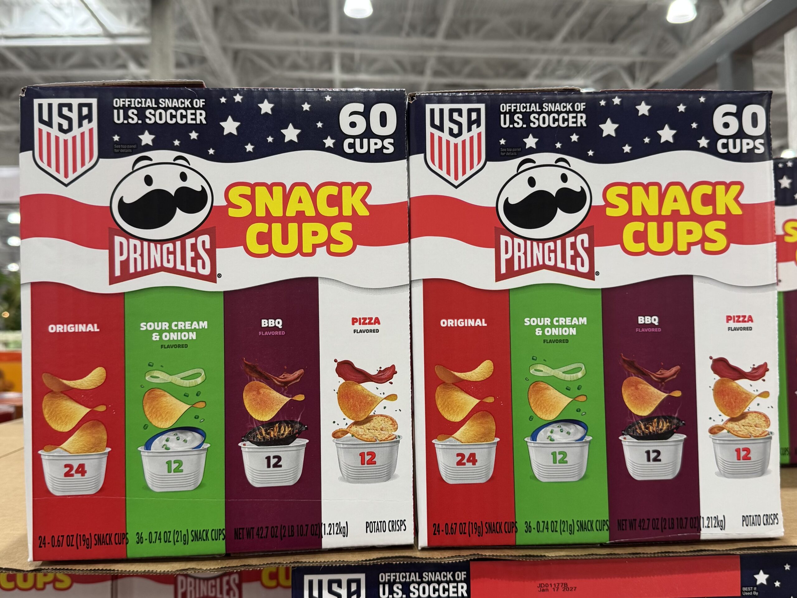 Pringles Snack Cups Variety Pack