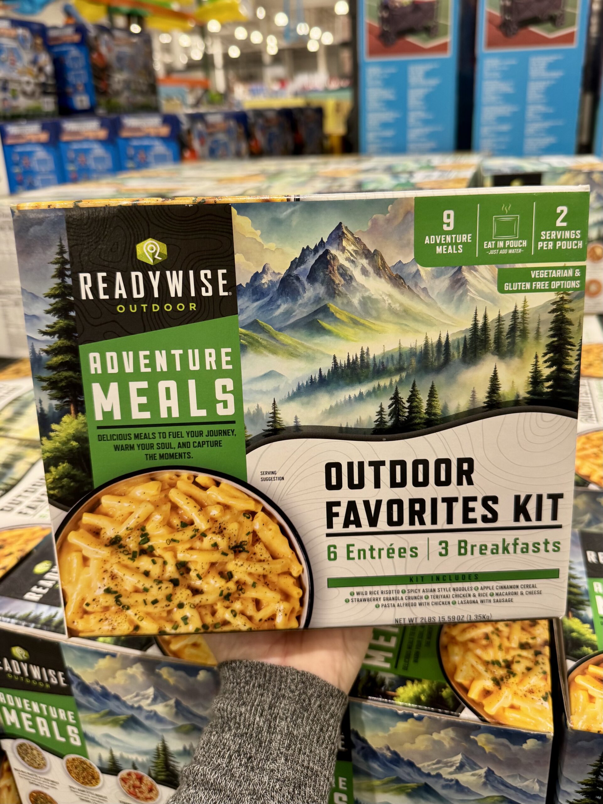 Readywise Outdoor Adventure Meals Favorites Kit