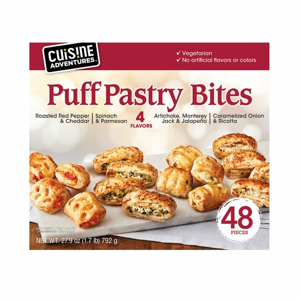 Cuisine Adventures Puff Pastry Bites (Variety)