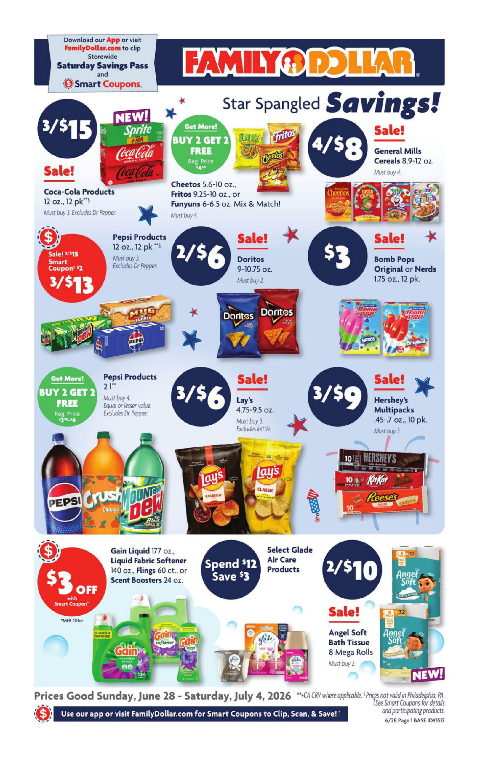 Family Dollar Weekly Ad Page 1