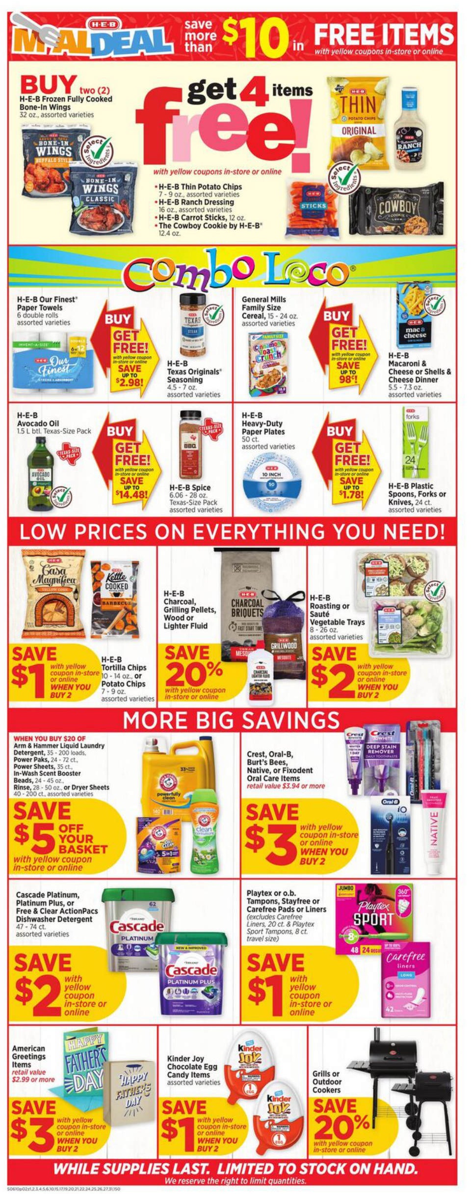 HEB Weekly Ad Page 2