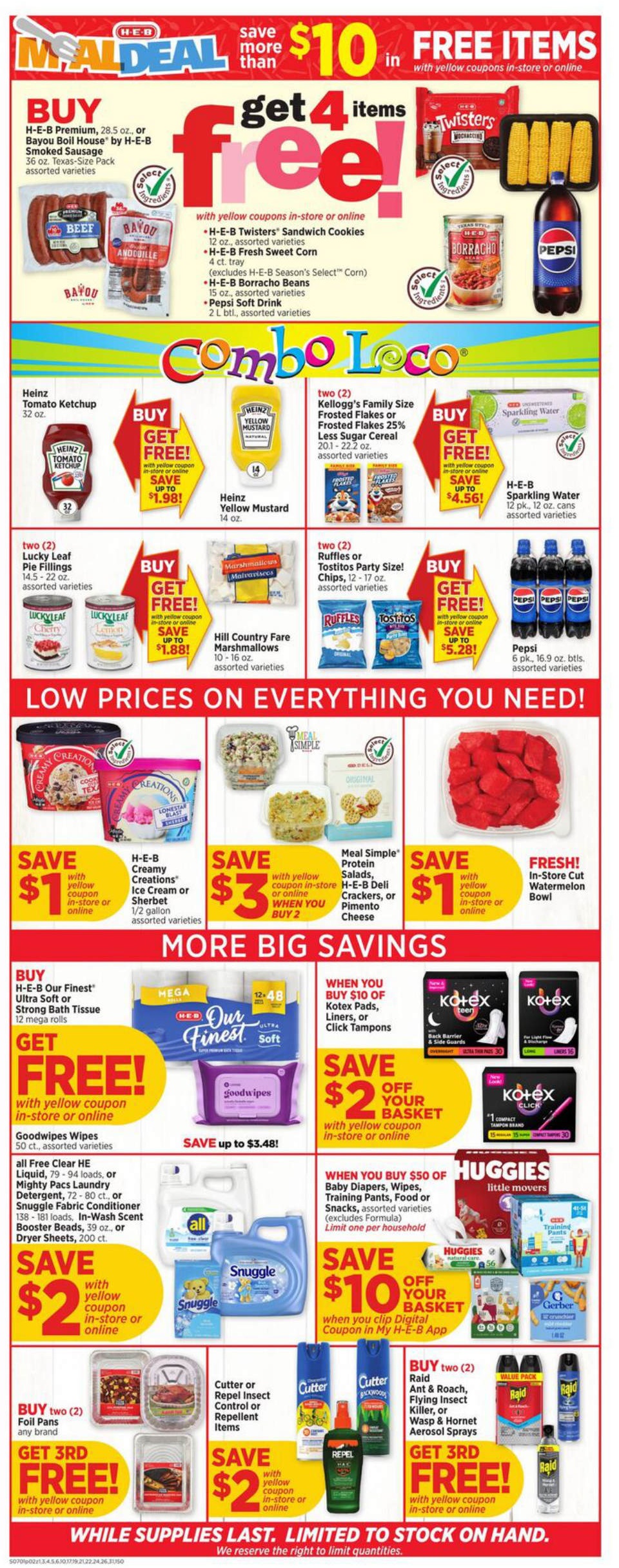 HEB Weekly Ad Page 2