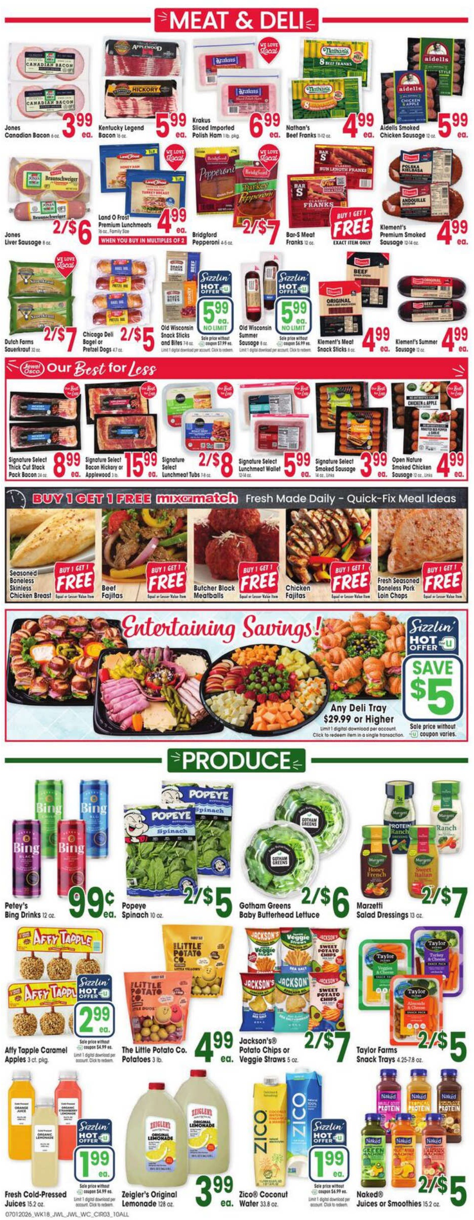 Jewel-Osco Weekly Ad Page 3
