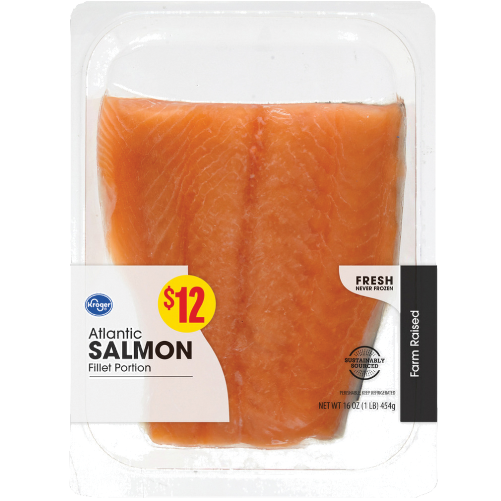 Kroger Atlantic Salmon Fillet