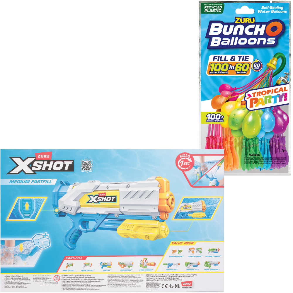 Zuru X-Shot or Bunch O Balloons