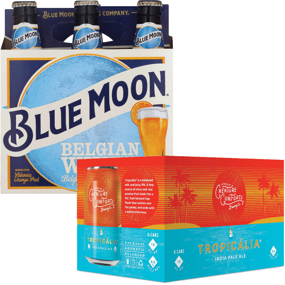 Creature Comforts or Blue Moon