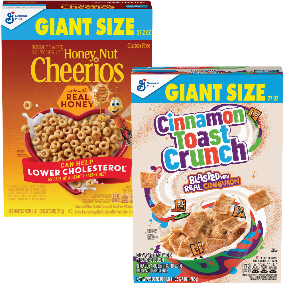 General Mills Giant Size Cereal