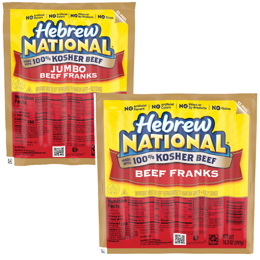 Hebrew National Franks