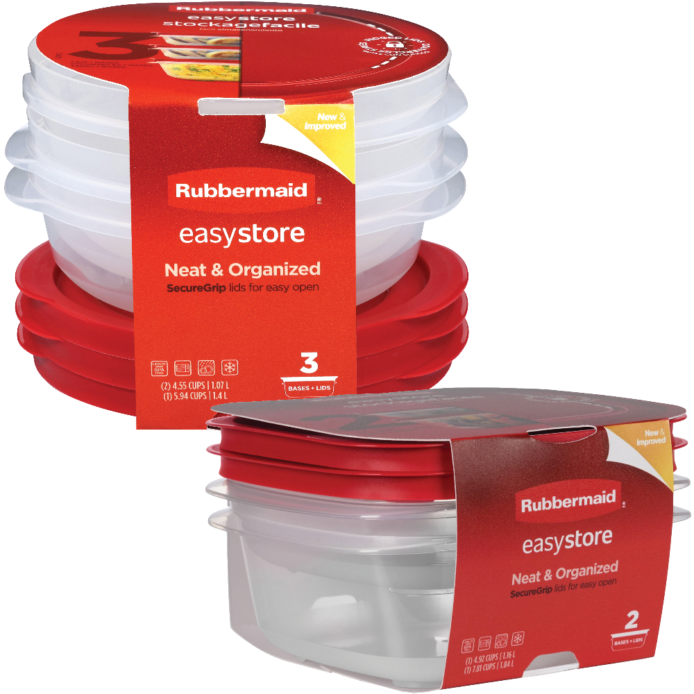 Rubbermaid Easy Store Food Storage