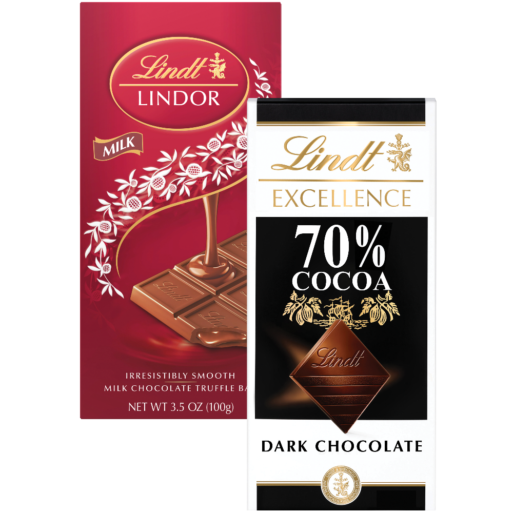 Lindt Excellence or Lindor Chocolate Bar
