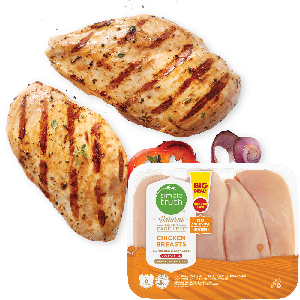 Simple Truth Natural Boneless Chicken Breasts