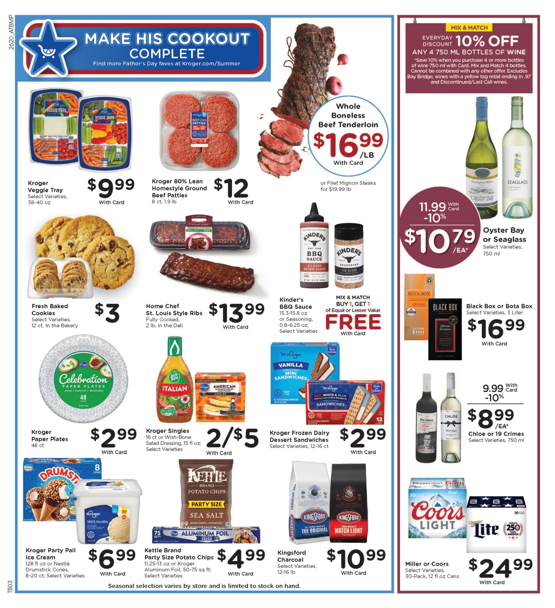 Kroger Weekly Ad Page 999999