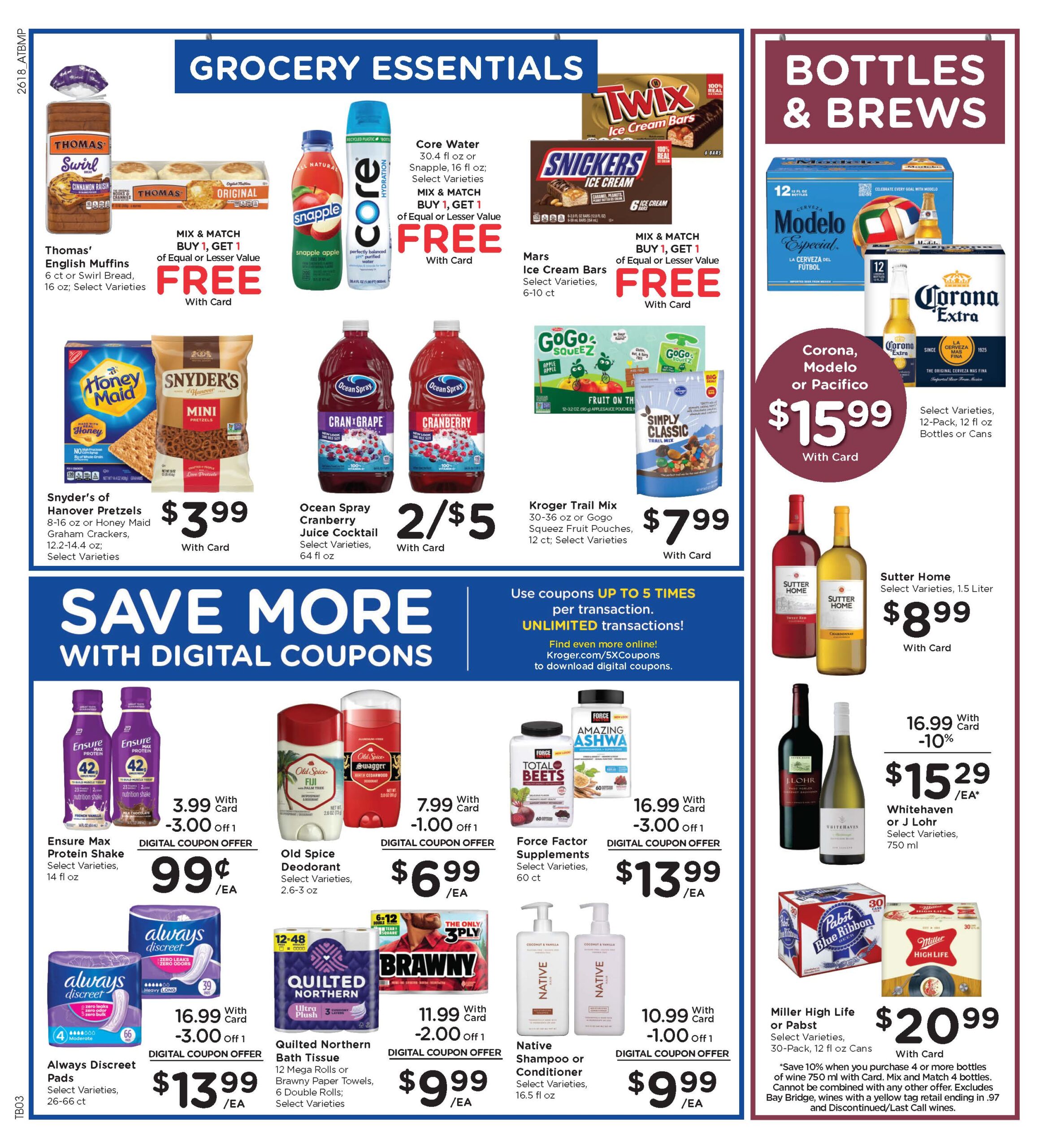 Kroger Weekly Ad Page 999999