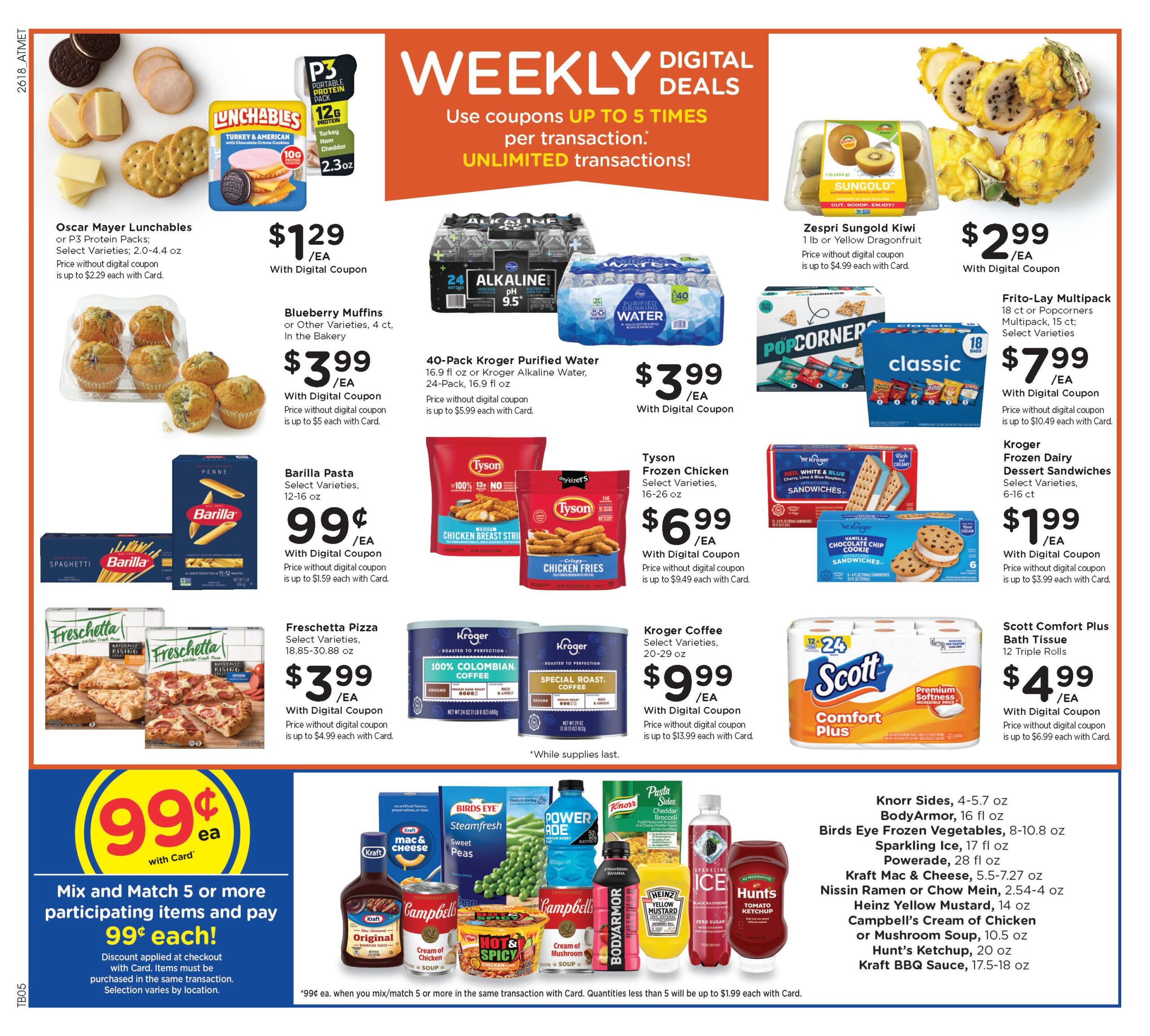 Kroger Weekly Ad Page 999999
