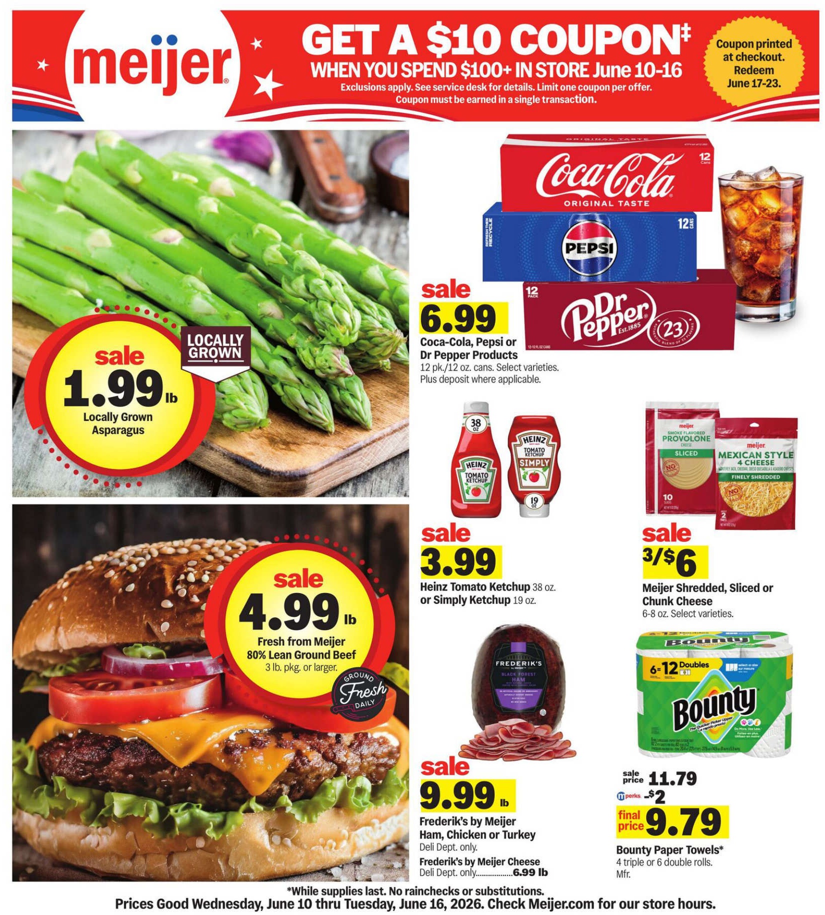 Meijer Weekly Ad Page 1