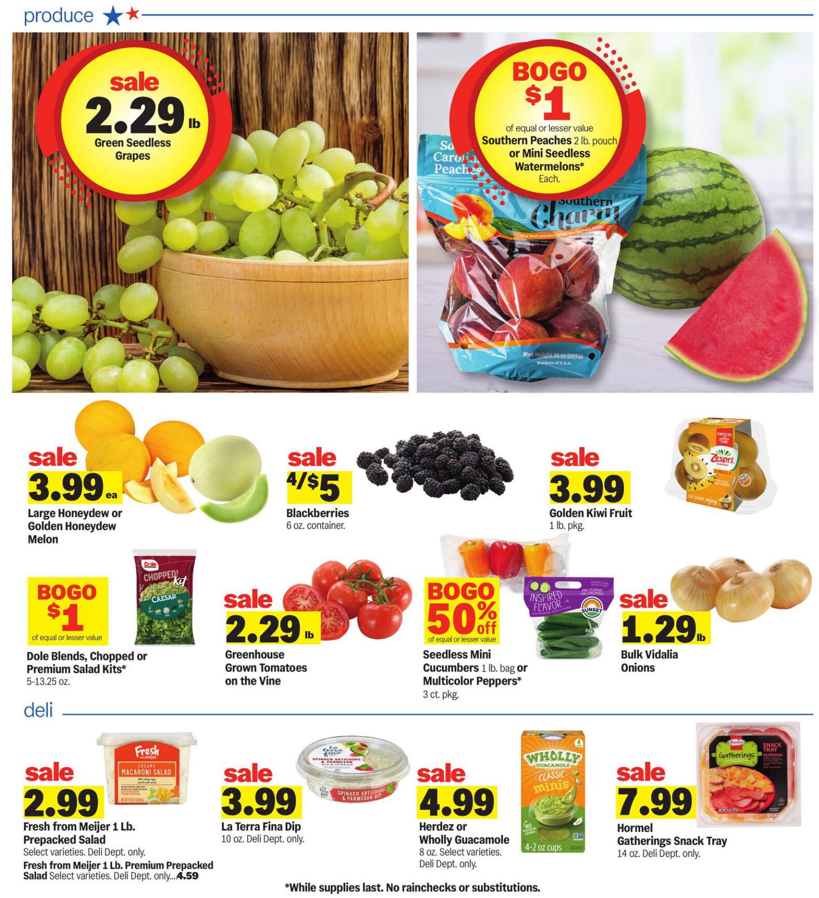Meijer Weekly Ad Page 8