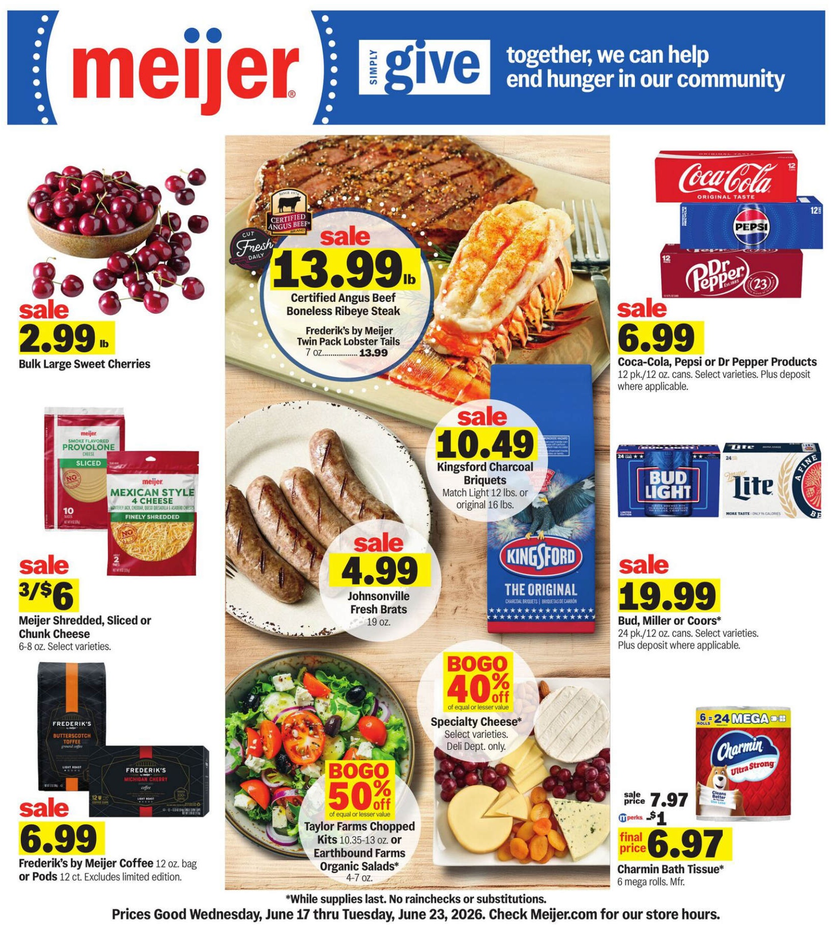 Meijer Weekly Ad Page 1