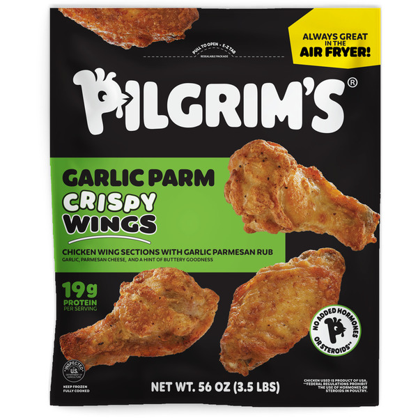 Pilgrim's Garlic Parmesan Wings