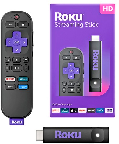 Roku Streaming Stick with Voice Remote