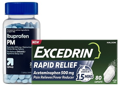 Select pain relief items