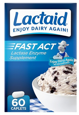 Lactaid 60-ct. Fast Act lactose intolerance caplets