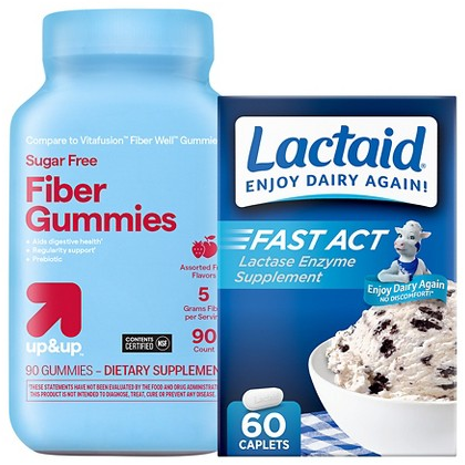 Select digestive care items