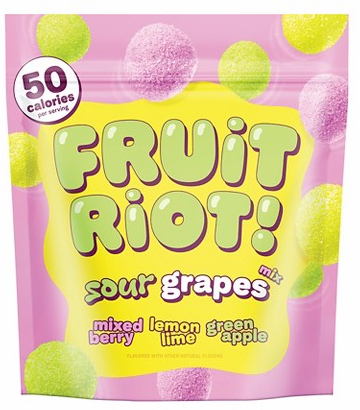 Fruit Riot 8-oz. frozen candy