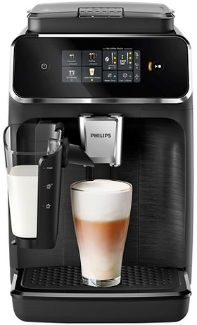 Philips 2300 Series espresso machine with milk frother