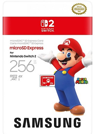 Samsung microSD Express Card 256GB for Nintendo Switch 2
