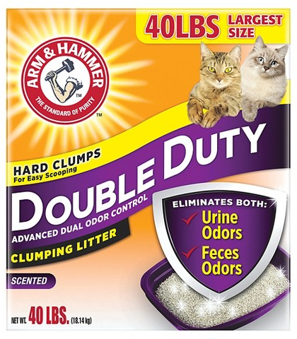Arm & Hammer Double Duty 40-lb. scented cat litter