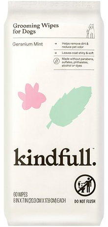 Kindfull™ 60-ct. dog grooming wipes