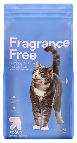 up&up™ 35-lb. fragrance-free cat litter