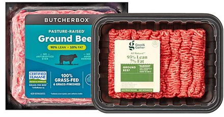 Select Good & Gather™ ground beef & burger patties