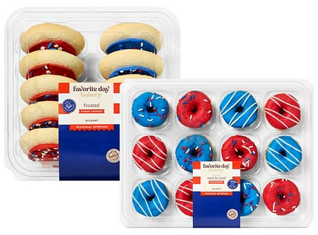 Select Favorite Day™ red, white & blue bakery treats