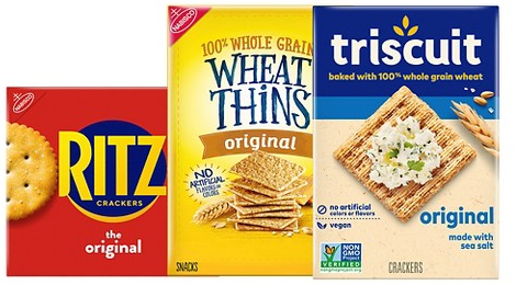 Select Triscuit, Ritz & Wheat Thins snacks