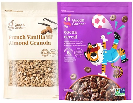 Select Good & Gather™ granola & cereal