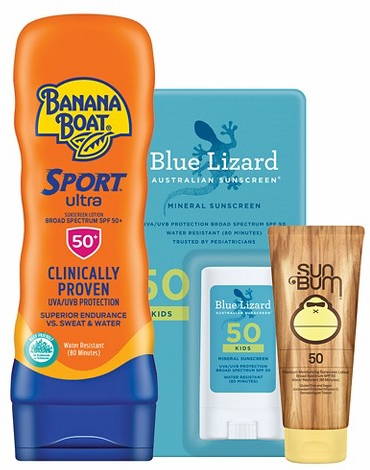 Select sunscreen