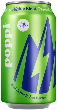 Select Poppi prebiotic soda