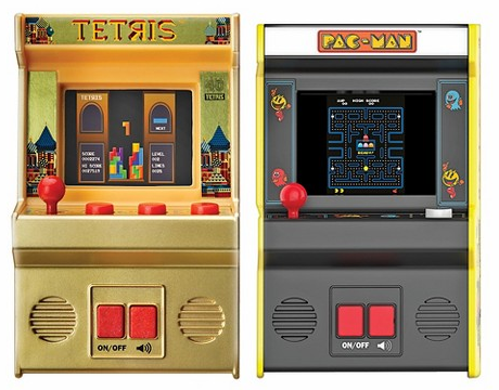 Mortal Kombat Mini Arcade, Tetris Arcade & Pac-Man Arcade Classics handheld games